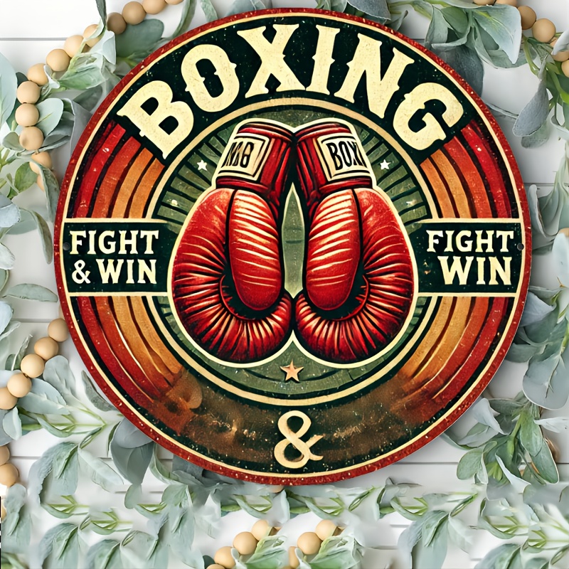 Home Gym Room - Room Decor 1pc Retro Boxing Gym
