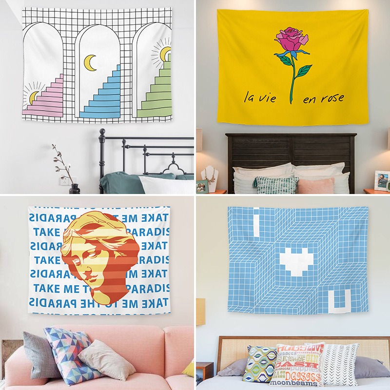 Home Gym Room - Home Wanddecoratie Wandtapijt Kantoor Woonkamer Wandtapijt