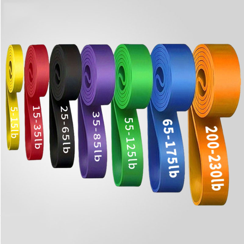 Home Gym Manual - Zware latex elastische weerstandsband voor pull-ups,