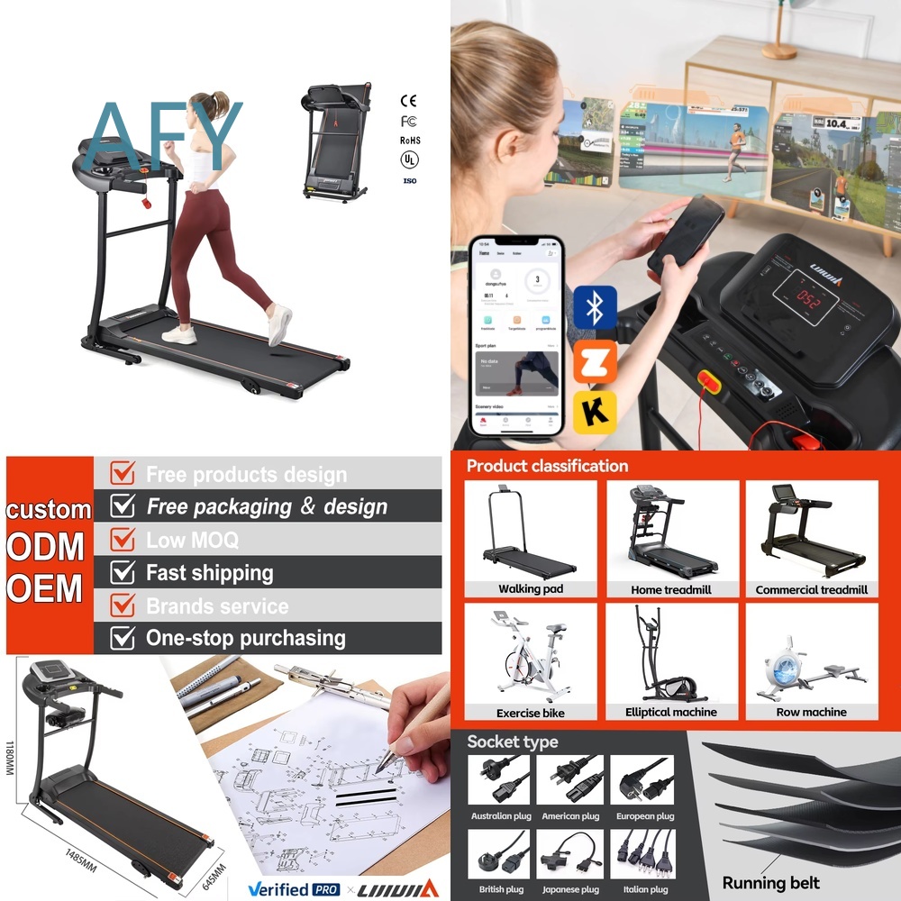 Home Gym Manual - Hoogwaardige LED-scherm handmatige kantelbare opvouwbare elektrische