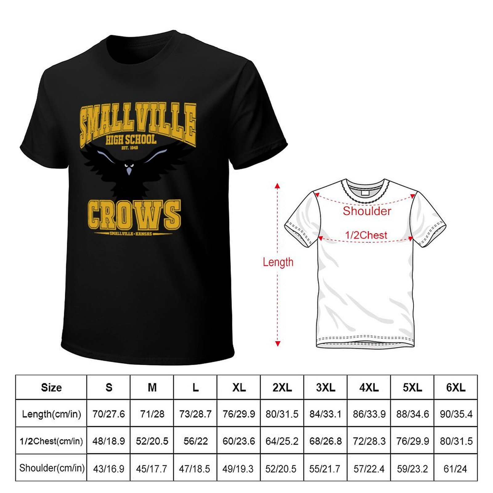 Smallville Home of the Crows T - Home Gym China recensie en prijs