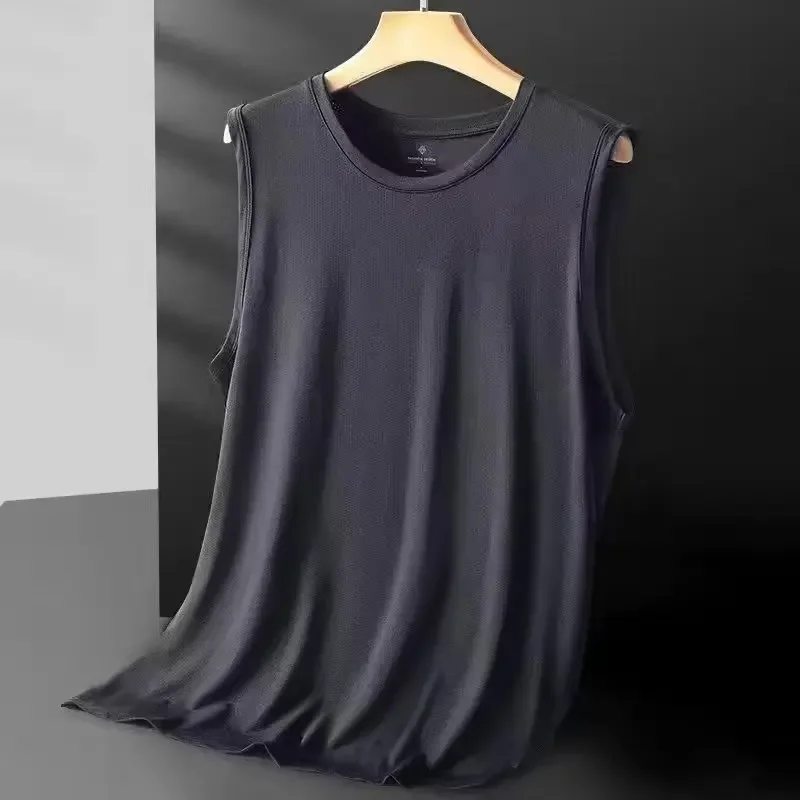 Heren Ice Silk Mesh Mouwloze T - Home Gym China recensie en prijs