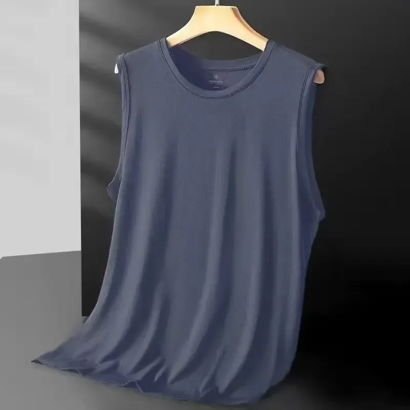 Heren Ice Silk Mesh Mouwloze T - Home Gym China recensie en prijs