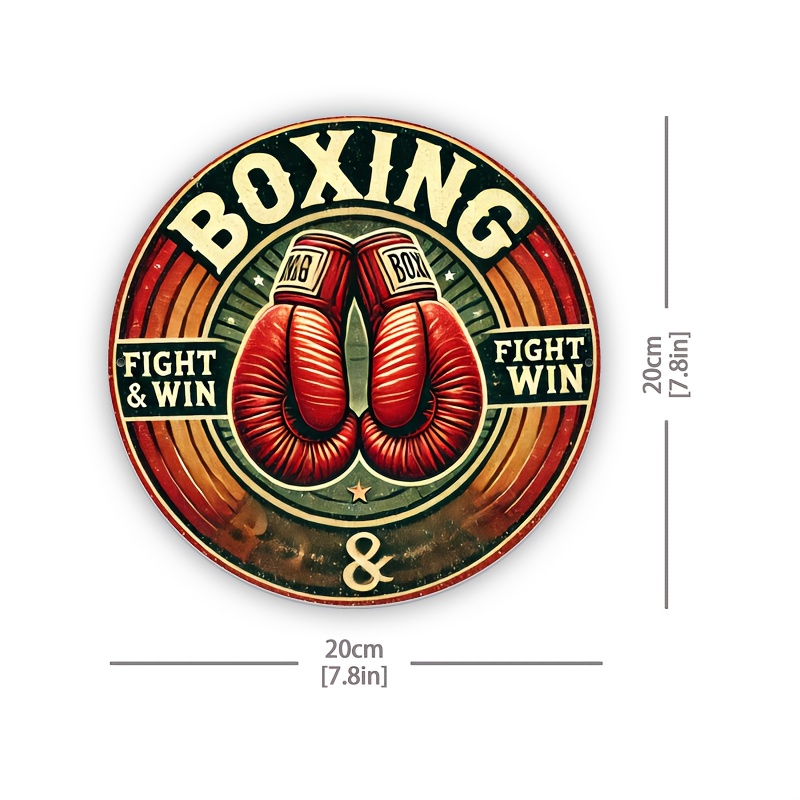 Room Decor 1pc Retro Boxing Gy - Home Gym Room recensie en prijs