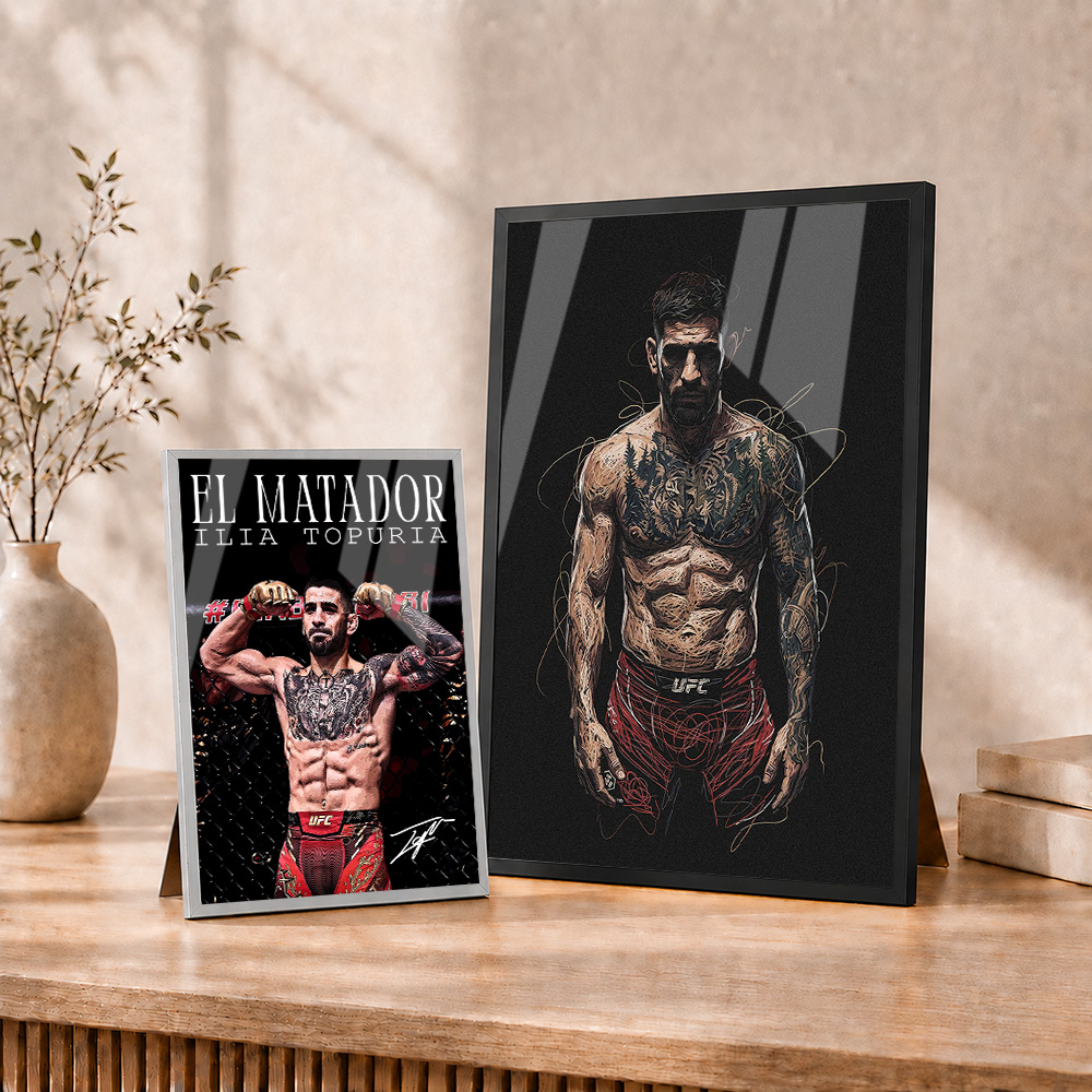 Ilia Topuria Inlijstde Metalen - Home Gym Room recensie en prijs