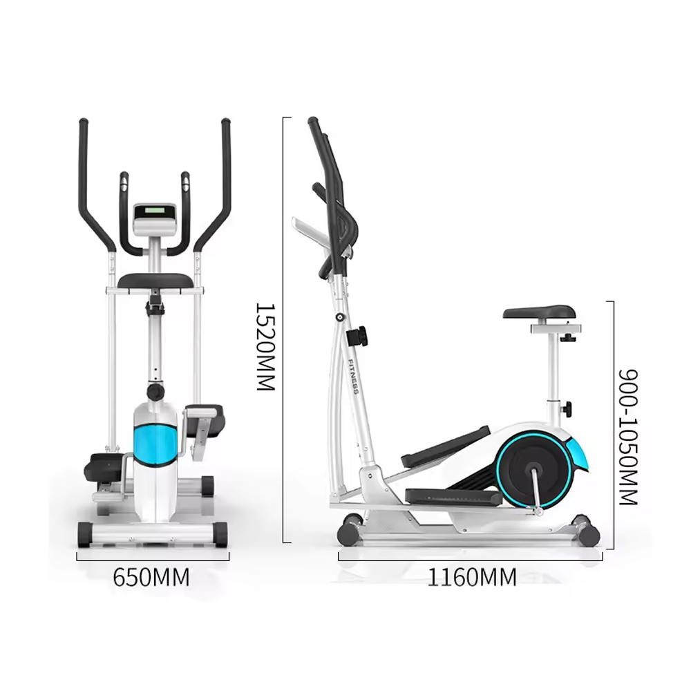 Handmatige stalen elliptische  - Home Gym Manual recensie en prijs