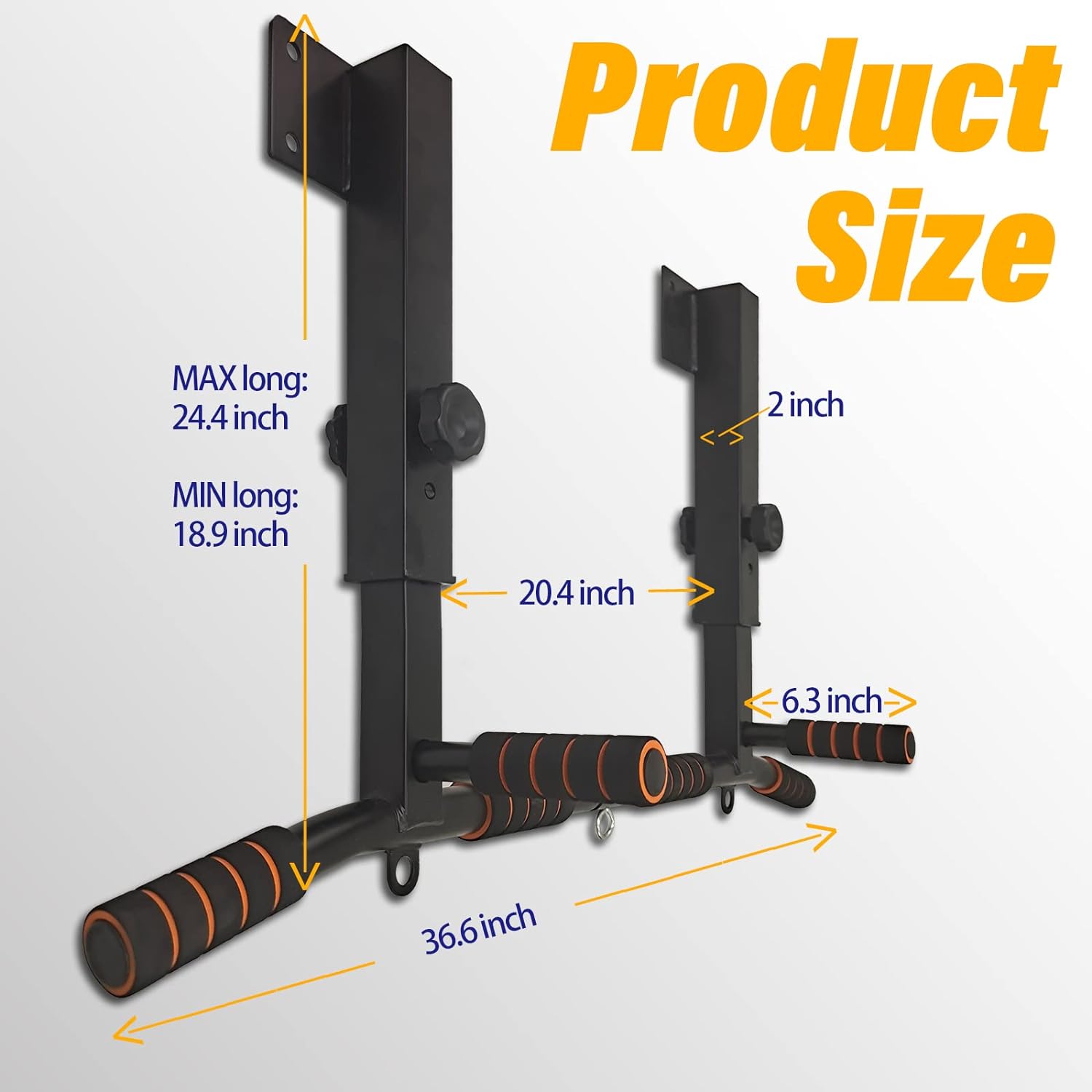 Multifunctionele Dip Station W - Home Gym Wall Mounted recensie en prijs