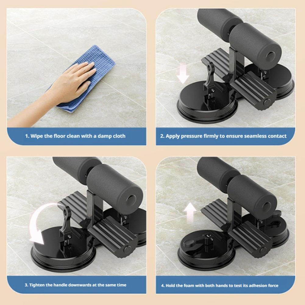 Dubbele zuignap buikspiertrain - Home Gym Rig recensie en prijs
