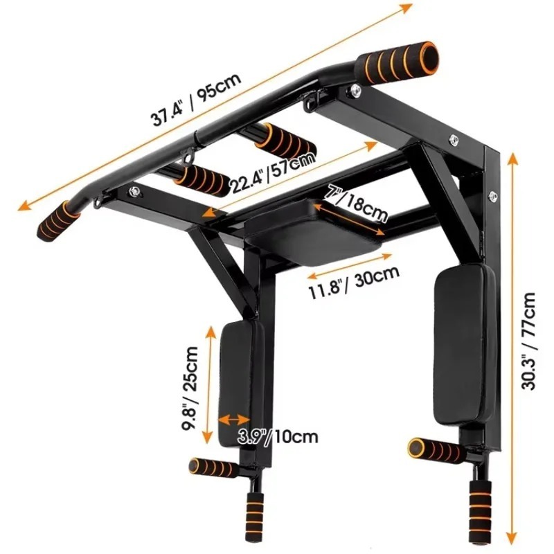 Wandgemonteerde pull-up bar vo - Home Gym Wall Mounted recensie en prijs